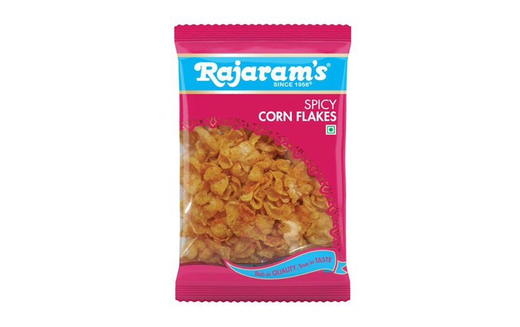 Rajaram's Spicy Corn Flakes    Pack  100 grams